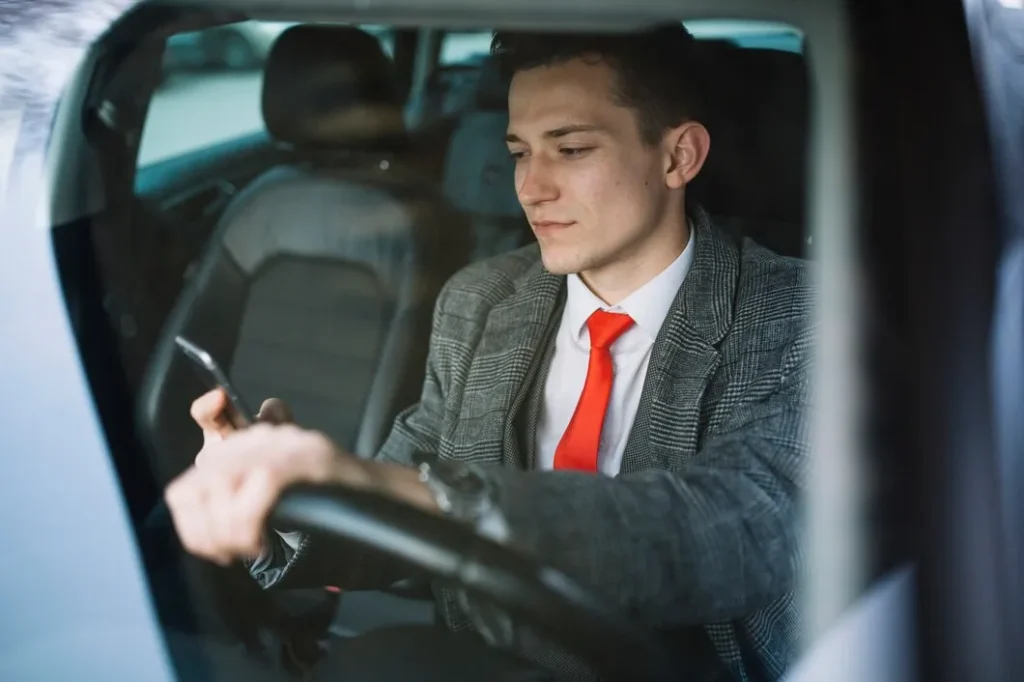 businessman inside car 23 2147996598